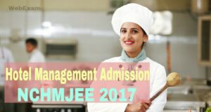 NCHMJEE 2017 Admission