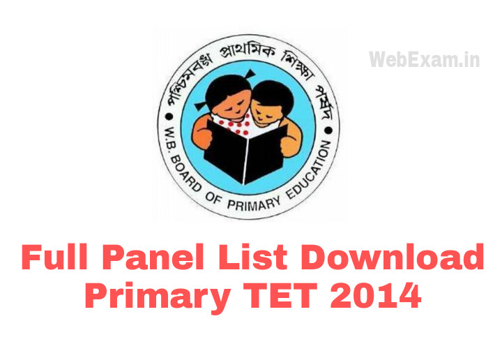 Primary TET Panel List