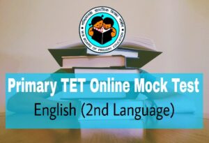 West Bengal Primary TET English Questions