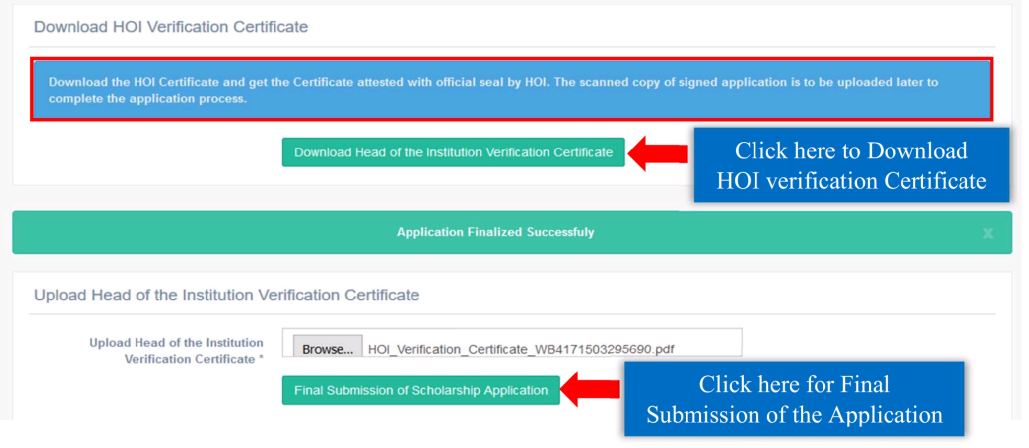 svmcm hoi verification