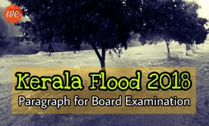 Kerala Flood 2018 Paragraph