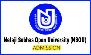 NSOU BDP Admission