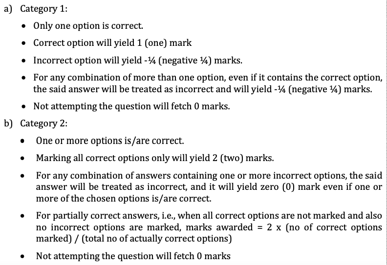 WBJEEB JENPAS-UG Question Paper Download, Best Books and Syllabus Download 3 WB JENPAS Question types