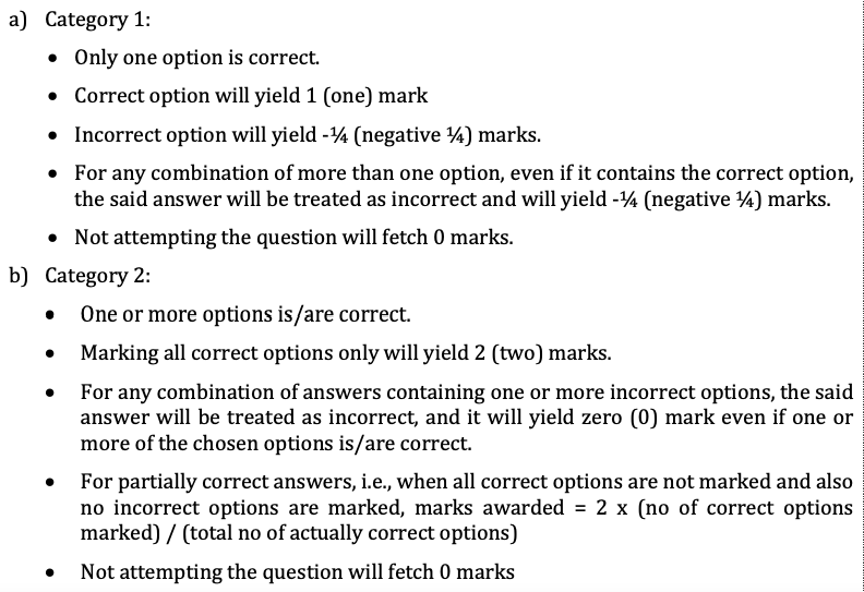 WB JENPAS Question types