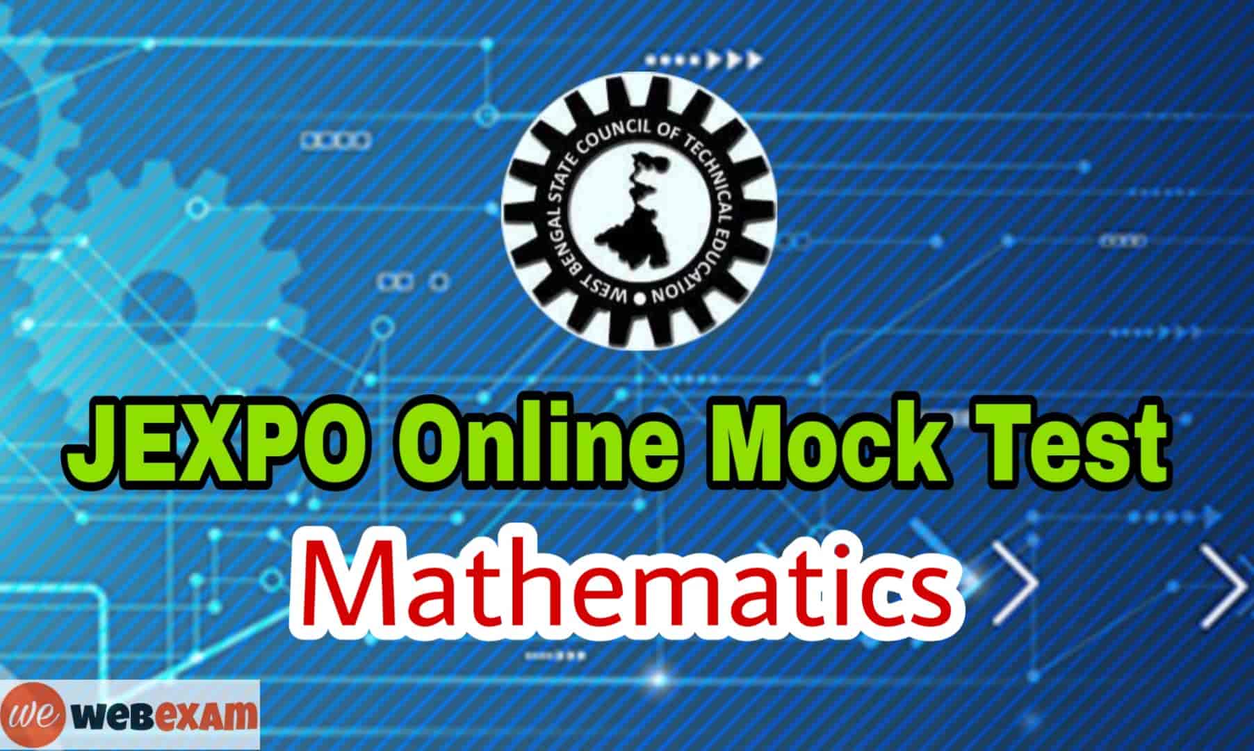 JEXPO Math Online Mock Test