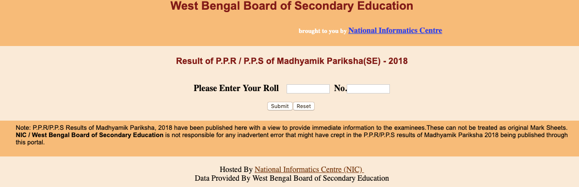 Madhyamik Review and Scrutiny Result Online check