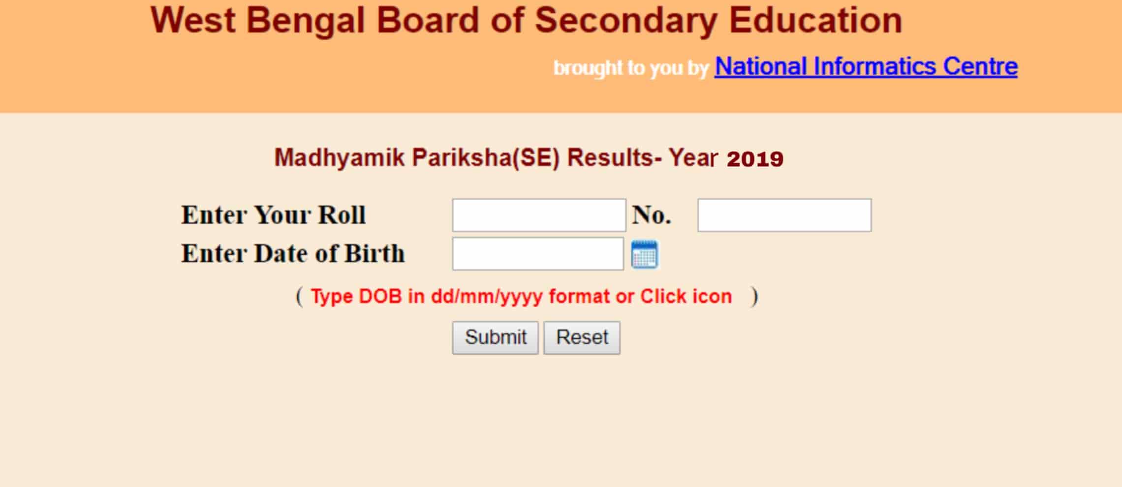 WB Madhyamik result 2024 online check.