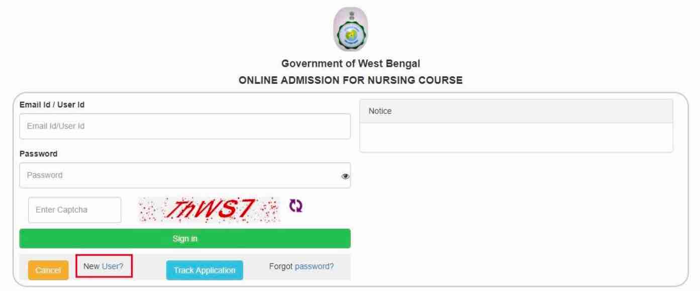 wb health nursing admission registration