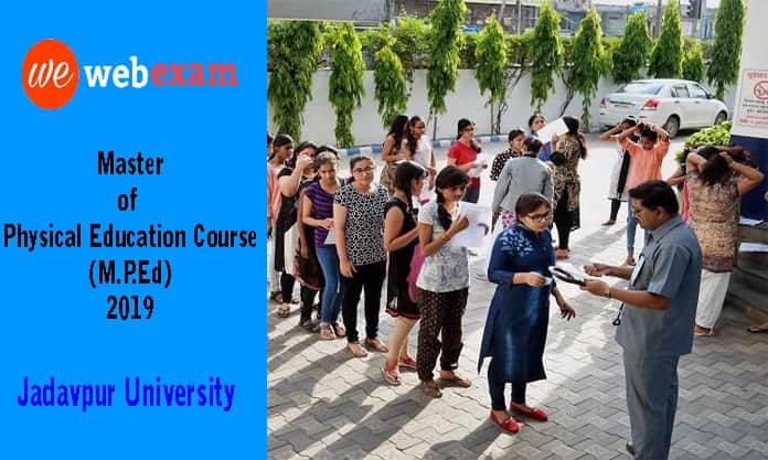 Master of Physical Education Course (M.P.Ed) at Jadavpur University 2019 1 Master of Physical Education Jadavpur University