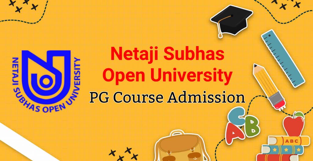 NSOU PG Admission 2022