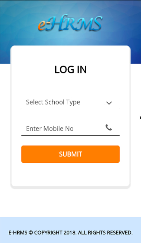 Banglarshiksha eHRMS login