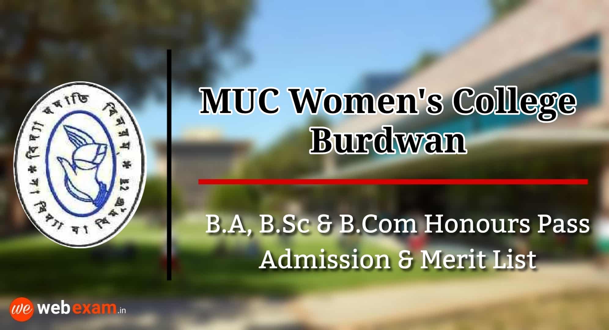 MUC Women's College Admission