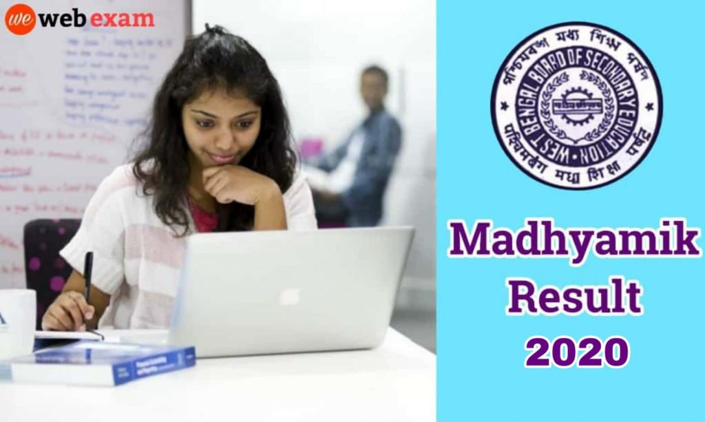 WBBSE Madhyamik Result 2020: West Bengal 10th Result wbresults.nic.in 1 Madhyamik Result 2020