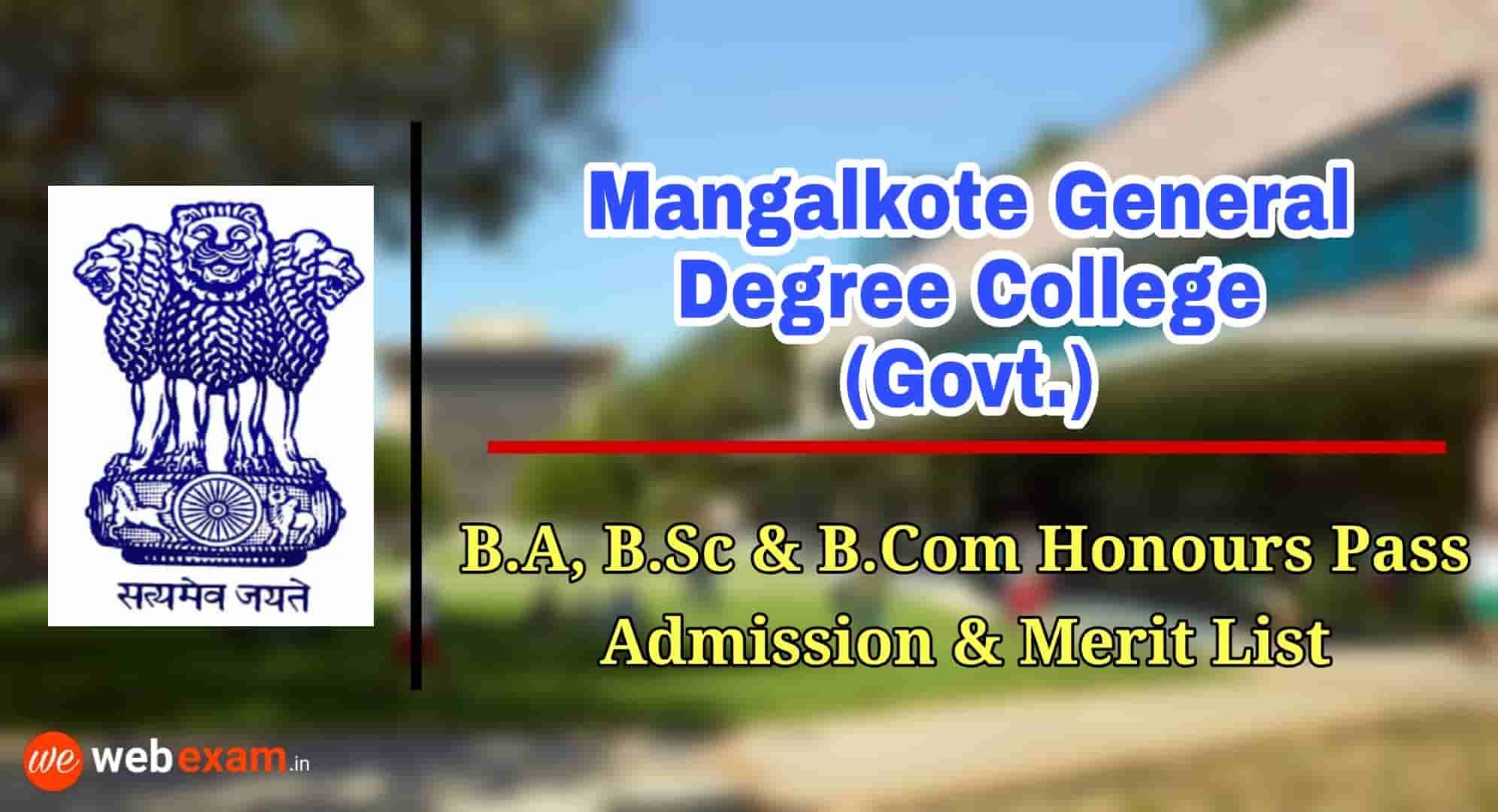 Mangalkote General Degree College (Govt.)