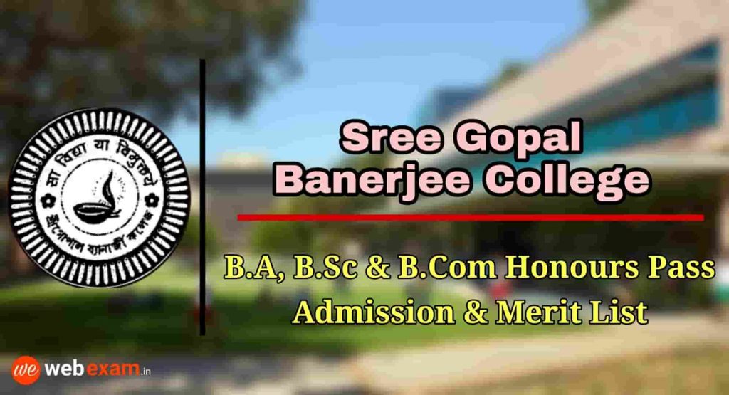 Sree Gopal Banerjee College Admission