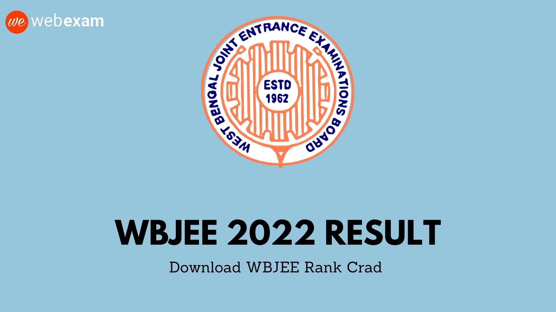 WBJEE 2022 Result Rank Card Download