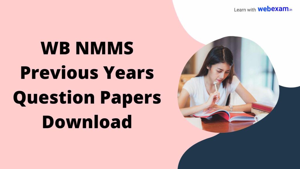 West Bengal NMMS Previous Year Question Papers Download