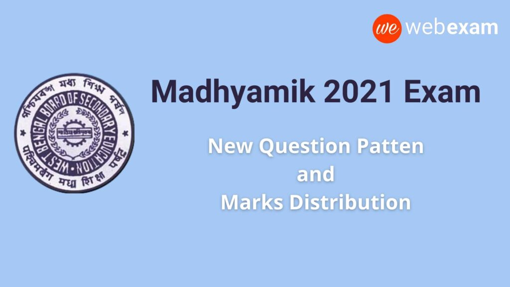 Madhyamik 2021 Question Format & Marks Distribution - Model Question Paper Download 1 Madhyamik 2021 Question Format & Marks Distribution - Model Question Paper Download