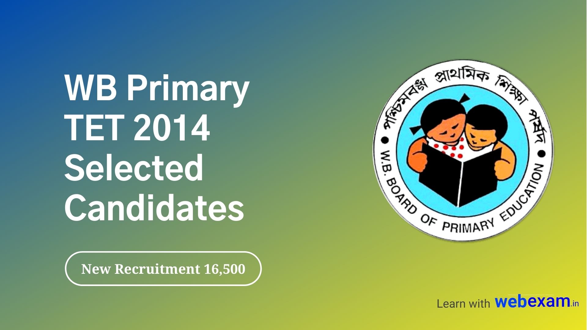 WBBPE Primary TET Selected Candidates List - Empanelled Candidates for Appointment