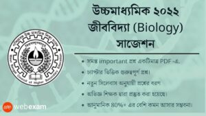 WB HS 2022 Biology Suggestion pdf Download