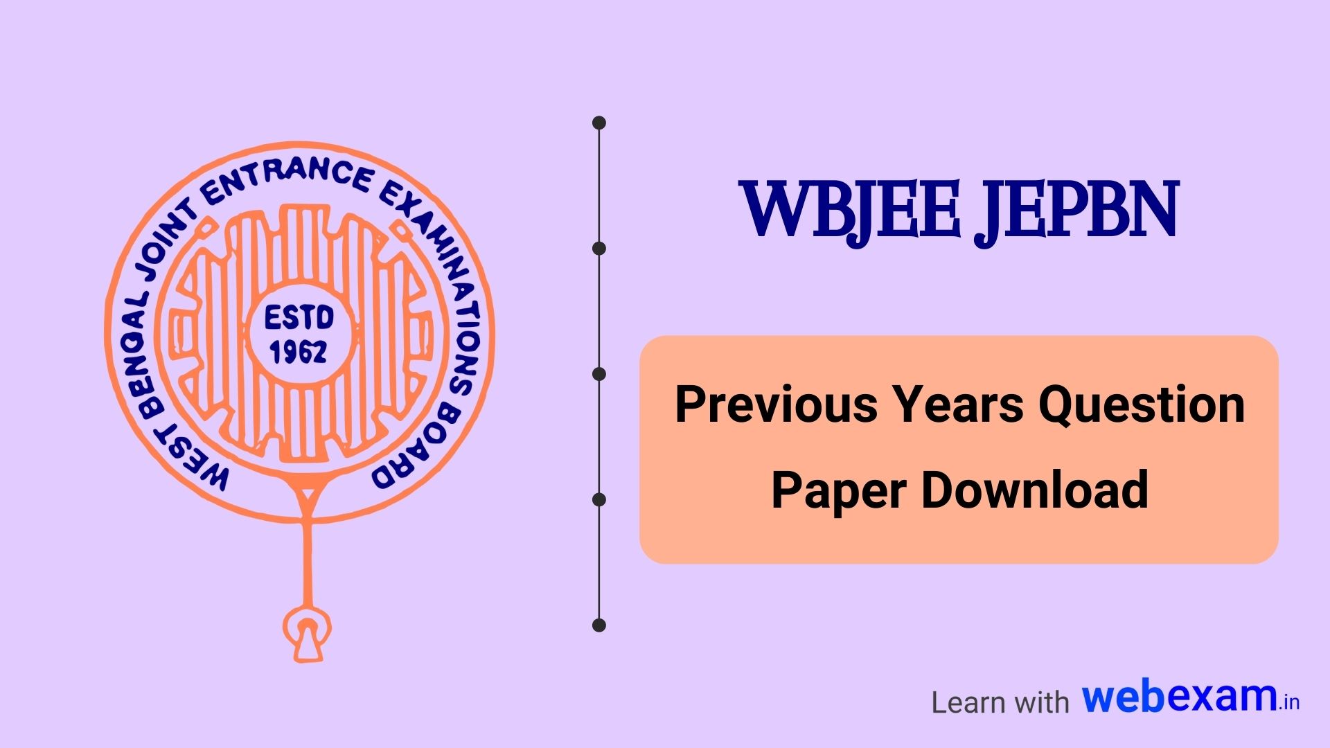 WBJEE JEPBN Question Paper Download of Previous Year