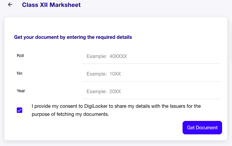 WBCHSE Marksheet Certificate digilocker App
